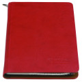 Notebook de capa dura de couro PU de alta qualidade personalizado